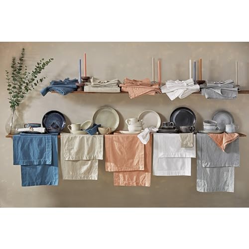 Servilletas de Tela Tag Threads Slub Set 4 Sand Brown miniatura 3