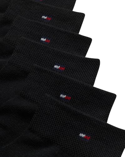Image of Tommy Hilfiger Womens Quarter Socks - 12 Pack Athletic Performance Cushioned Running Socks for Women with Arch Support