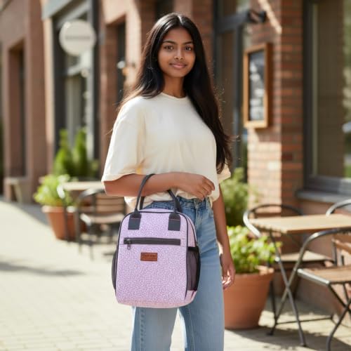 Image of Outrider Polyester Jumbo Lunch Bag,Lunch Bag for Office Men, Women and Kids, Quality Tiffin Bag for School, Picnic, Work, Carry Bag for Lunch Box, 12 litres,