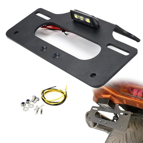 Support plaque Suzuki Hayabusa GSX1300R pour affiner l'arrière encombrant d'origine