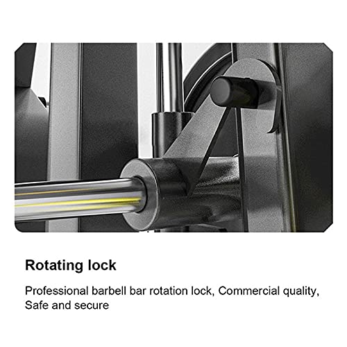 Wolfmate Premium Smith Machine Cage System Home Gym Multifunction Rack, Commercial Smith Machine All In One Gym Workout Training Equipment, Customizable Training Station (C80) #TOP5