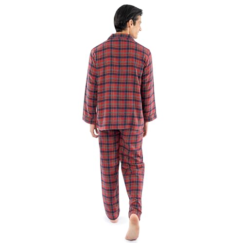 Fruit of the Loom Men's Flannel Pajama Sleep Set2