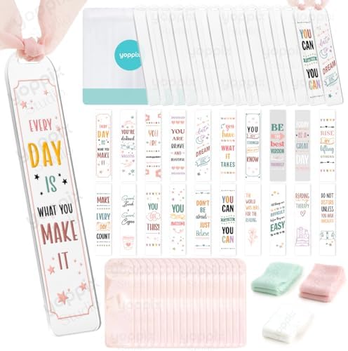 15 Pieces Acrylic Bookmark Blanks (3mm) Thicken Bookmark Making K...