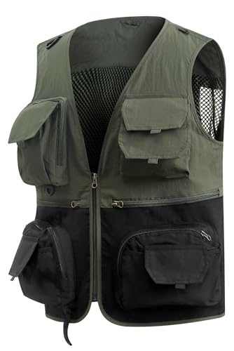 Chaleco transpirable ligero para hombre que soluciona el calor en la pesca
