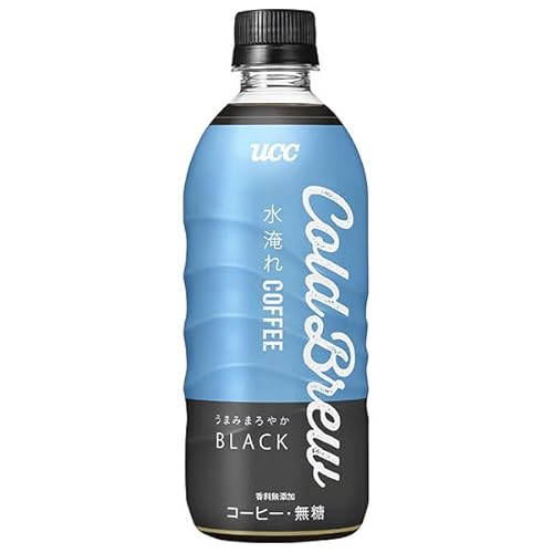 UCC COLD BREW BLACK(R[hu[ ubN) 500mlybg{g×24{×(2P[X)