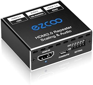 HDMI 4K 60Hz 1080P 120Hz PS5 HDCP 2.2 CEC D-olby Vision HDR, optyczna rozpad SPDIF 5,1CH+3,5 mm stereo L/R Audio Breakout, dekoder audio Dolby Digital Audio, zarządzanie EDID