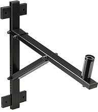 Black lacquered special square steel tube design Tiltable (approximate 22 degree), tilting angle can be adjusted in 11 steps Mandrel, e.g. for accepting pa speaker systems with stand insert as well as carrier plates and adapter plates with standard d...