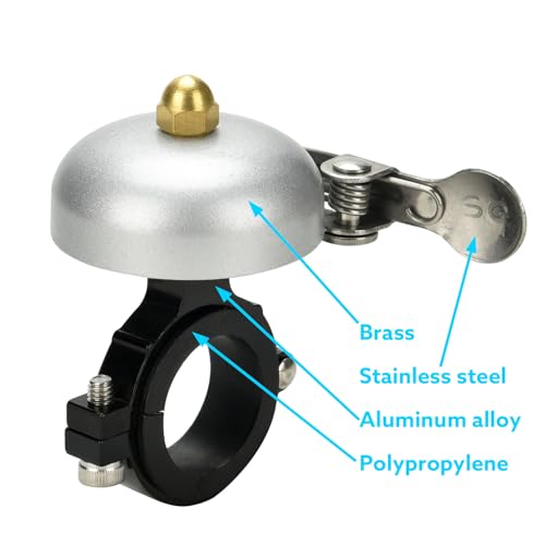 Image of Bike Bell Brass Mini