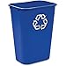 Rubbermaid 295773BLUE Recycle Container, 41-1/4 Qt, 20-Inch x10-Inch x15-1/4/-Inch, Blue