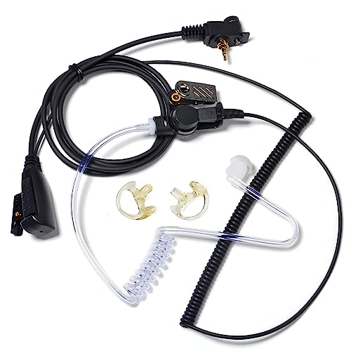 Auricular walkie talkie Motorola MTH650 para seguridad privada y eventos con PTT cómodo