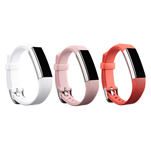 ULT-unite Fitbit Alta/Alta HR Bands,Colorful Design with Adjustable Metal Clasp Replacement Bandby