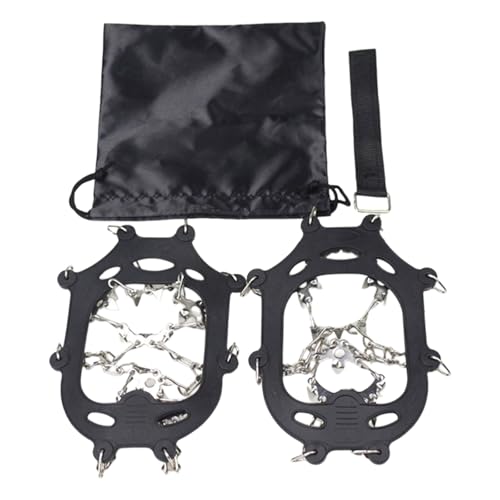 Crampons à glace 23 pointes de traction pour bottes de randonnée adultes