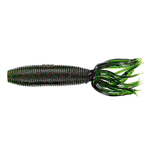 Yamamoto 4' Fat Ika - Realistic Soft Plastic Fishing Lure Baits with Grub-Style Body and Tube-Style...