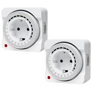 MDCMLKS T1001D Mechanische Zeitschaltuhr 2er Set