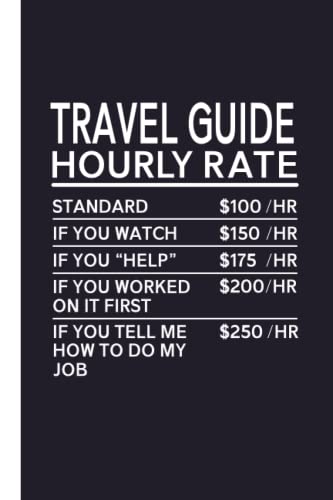funny travel guide gifts: 110 Blank Lined notebook Journal with a funny saying image 2