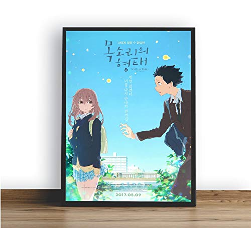 Quadro Decorativo Poster A Voz Do Silêncio Koe No Katachi