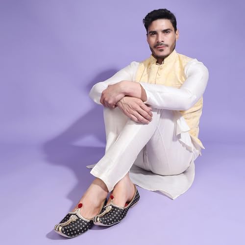 Image of Wedding Juti for Men|Sherwani Juti for Men| Jutti for Men| Wedding Shoes for Men| Punjabi Jutti for Men| Mojaris for Men| Ethinic Footwear for Men-AB-Parent J2