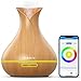 Smart Aroma Diffuser 400ml, Maxcio WLAN Ultraschall Duftöl Diffusor Lufterfrischer mit Duftlampe, Kompatibel mit Alexa und Google Home, Timer Funktion, Alexa Zubehör