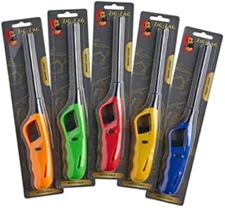 Zig Zag Refillable Utility BBQ Barbeque Lighters | Pack of 5