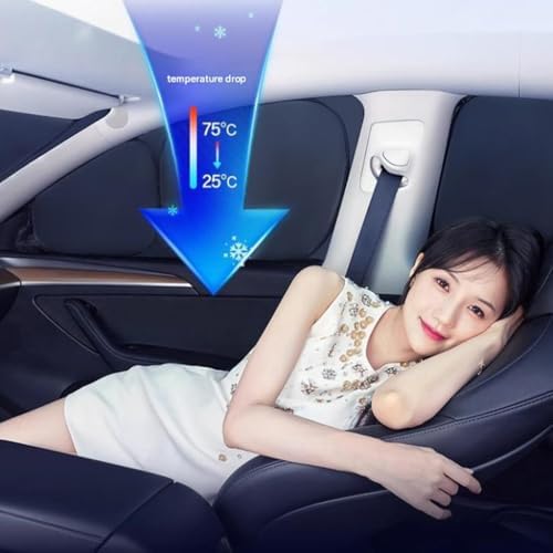 Full Car Sunshade Curtain for BYD Song Plus Heat nsulation UV Protection Side Window Sunshade Auto Accessory E-2 Pieces