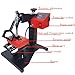 HQHAOTWU Pen Heat Press Machine 6pcs Station Digital Pen Sublimation Tools Hot Stamper Printing Logo Transfer Machine with Time and Temperature Control for DIY Printing 110V