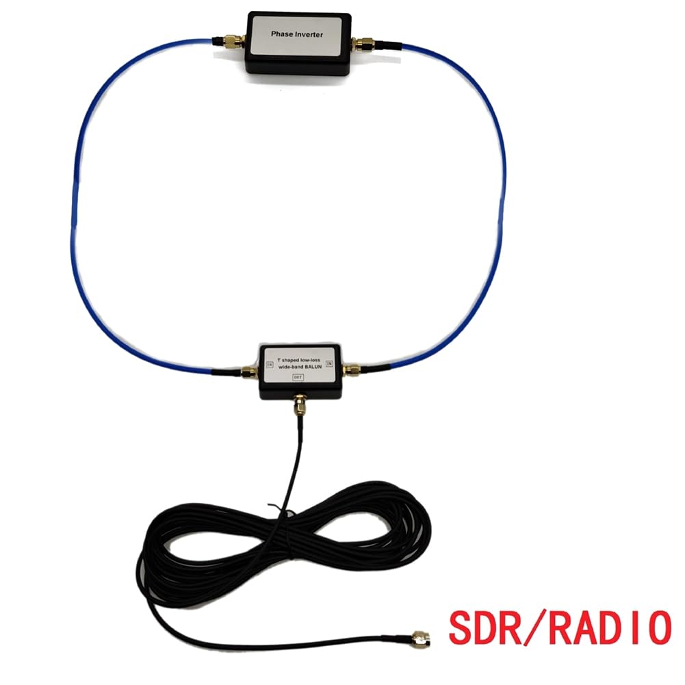 Tragbarer 250 MW Passiver Magnetischer Audio-Antennenverstärker mit Geringem Verlust und Großer Reichweite, Magnetisch Gekoppelter YouLoop-Antennenverstärker SMA