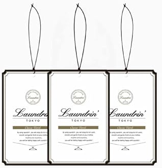 Laundrin Paper Fragrance Classic Floral, 3pk - Closet Freshener - Closet Deodorizer Odor Eliminator - Sachets for Drawers and Closets - Drawer Fresheners for Clothes - Fresh Scents Sachet Packets