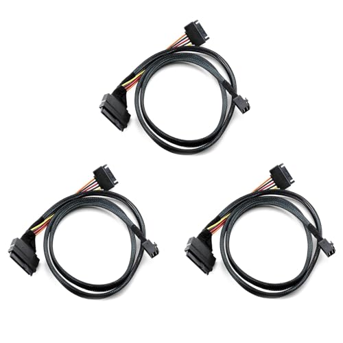 Câble SFF-8643 vers SFF-8639 12G Mini SAS HD U.2 SSD interne pour serveur
