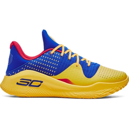 Under Armour Curry 4 Low Flotro - Men's (Blue/Yellow/Black)