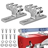 Acemaker 2pcs Hoist Trolley for PA200-1000 Electric Hoist, 6 Wheels Trolley Assembly for use with Un