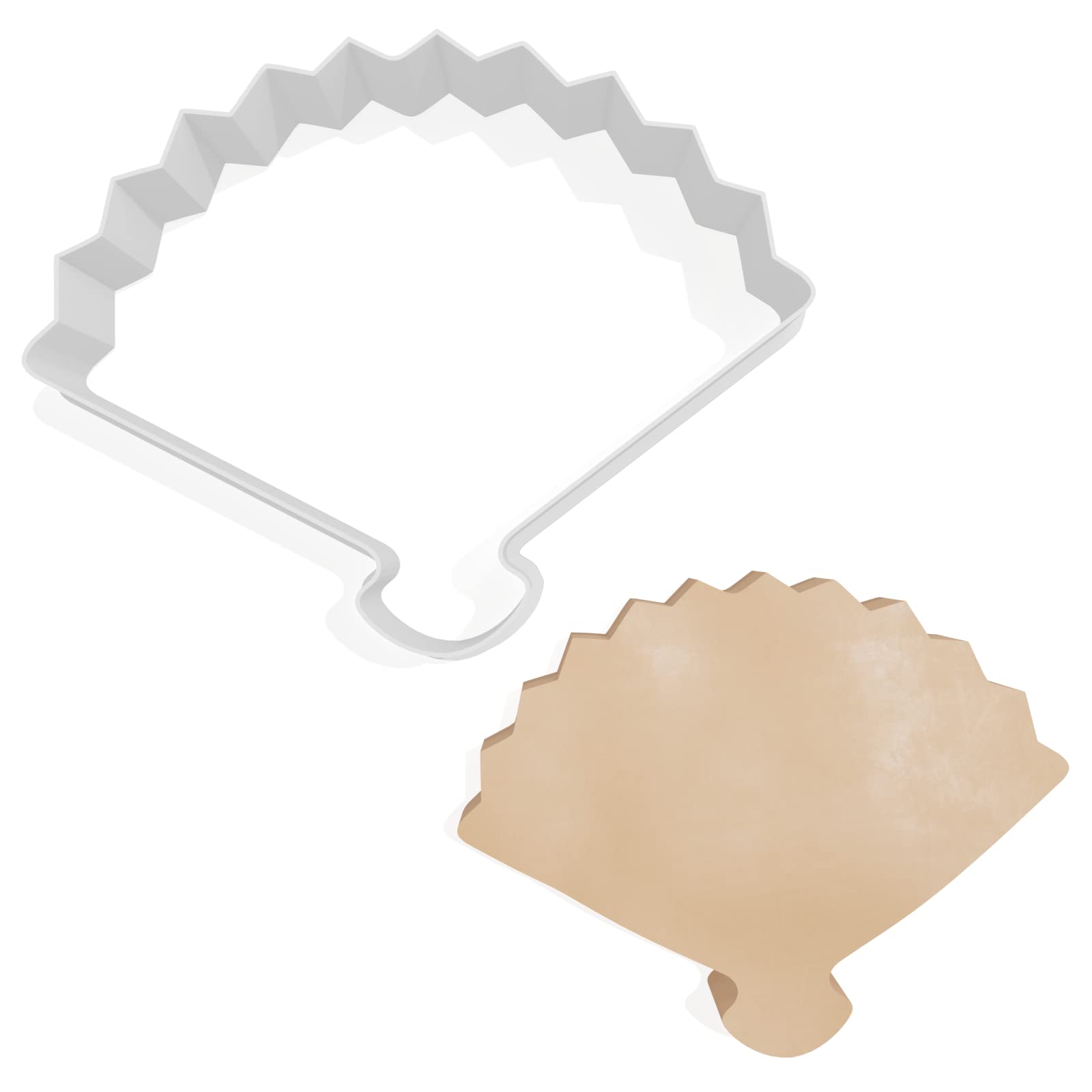 Fan Cookie Cutter - 3 Sizes