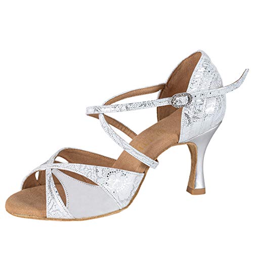 Chaussures de danse confortables Rummos contre la fatigue des pieds talon flare 6 cm