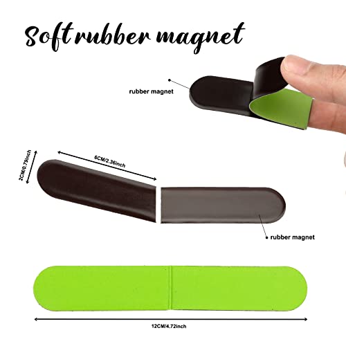 Magnetic Bookmarks, 15Pcs Bookmark, Cute Bookmarks, Magnet Bookmark Clips, Bookmarks For Women Men Kids, Bookmarks Bulk, Teacher Bookmark, Solid Colorful Bookmarks(Dark Color) #TOP1