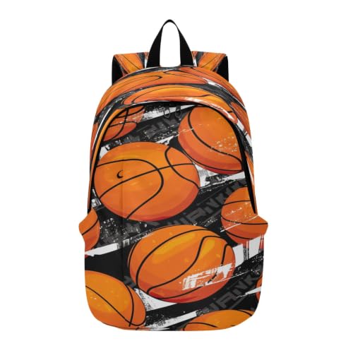 Voyagez sans douleur grâce au sac à dos noir orange portable léger randonnée