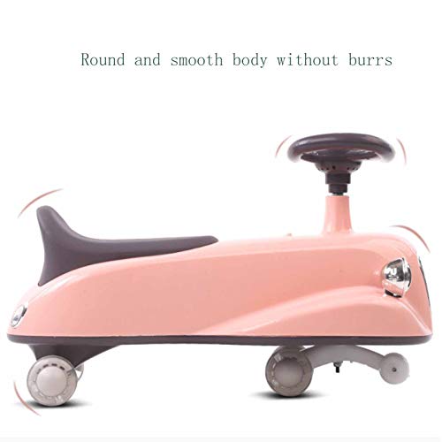 XJY Kinderfahrzeug Twist Auto Spielzeugauto Scoot Ride Car Rutschauto Kinderauto Mädchen Jungen Erwachsene Kleine Baby… – Bild 7