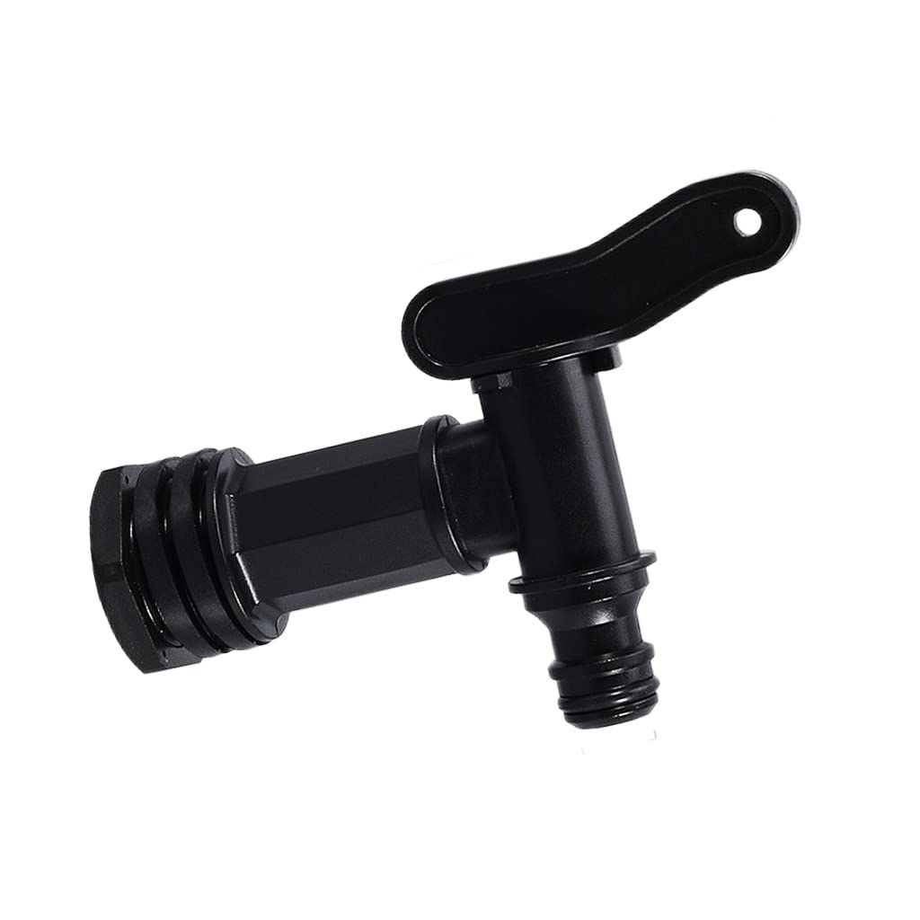 Threaded Water Taps Water Butt Tap Replacement Taps with Nut,Plastic Tap for Water Butt ...