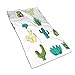 Produktbild tyui7 Desert Cactus Handtuch Gesichtstuch Badezimmer Küche Weiche Mikrofaser Strand Reisetuch 40x70cm für Pool Bad Spa Fitness Swim