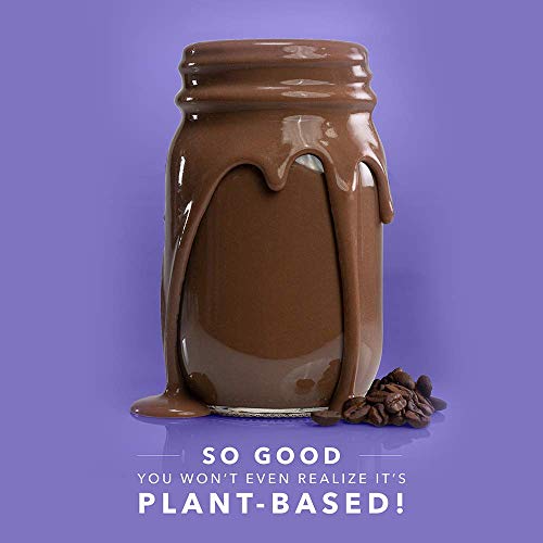 Plant Protein Powder and Meal Replacement Shake | 310 Shakes are Gluten, Dairy and Soy Free Protein and 0g of Sugar | Keto and Paleo Friendly (Mocha, 1 Serving)