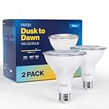 Sunco 2 Pack PAR30 LED Dusk to Dawn Light Bulbs,...