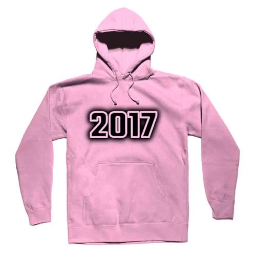 Hoodie 2017 unisexe rose clair pour un style casual quotidien