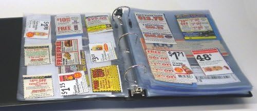 Coupon Binder Pages - 50 Page Assortment + Bonus Sleeve