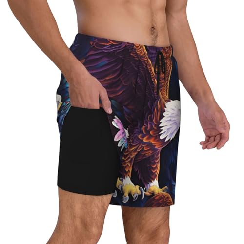 Evita rozaduras con los pantalones cortos de natación transpirables Flying Eagle de playa 6