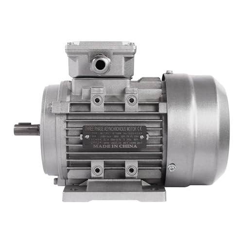 Moteur électrique triphasé pour l'aération et la compression d'air en atelier