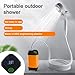 MOMOJIA Outdoor Electric Shower Pumps Set Versatiles Travel Shower Pumps with Digital Power Outdoor Tool