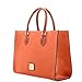 Dooney & Bourke Handbag, Pebble Grain Janine Satchel - Pink