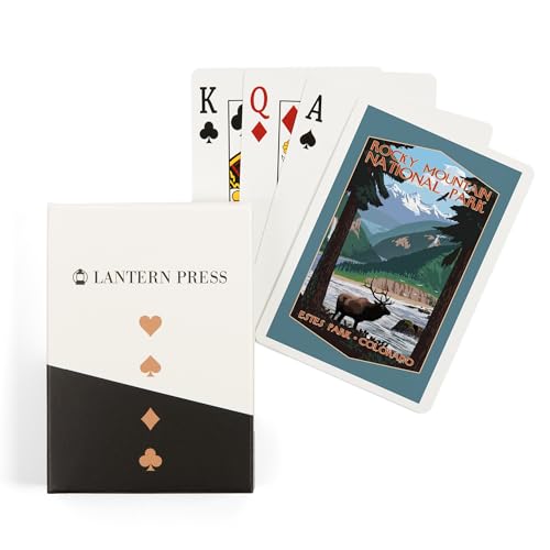 Lantern Press baraja de poker con 52 cartas para adultos