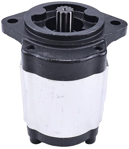 Image of 11 Teeth Hydraulic Gear Pump 6672051 6672513 550136836 A20.5L36836 Compatible with Bobcat Skid Steer Loader 363 7753 733 751 753 763 773 751G 753G 763G 773G