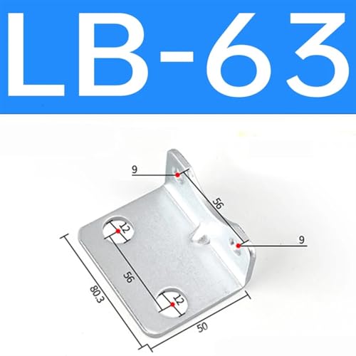 Soporte de montaje tipo LB para cilindros neumáticos SC estándar 3
