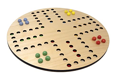 4 Aggravation Board Game Including Marbles and Dice