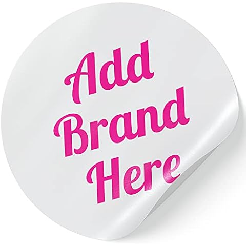 Your Brand Logo Here Custom Personalised Sticker Labels Wax Melts Party Favors Sweet Cones (3.5 cm x 35 / 1, A4 Sheet) Cover